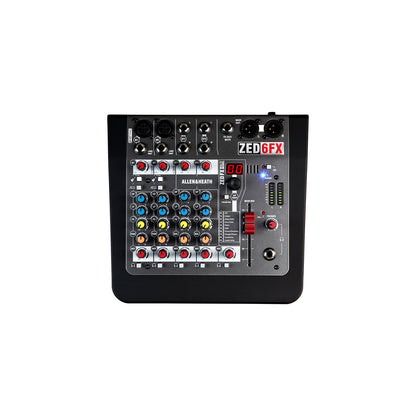 Compact Stereo Mixer ZED6FX