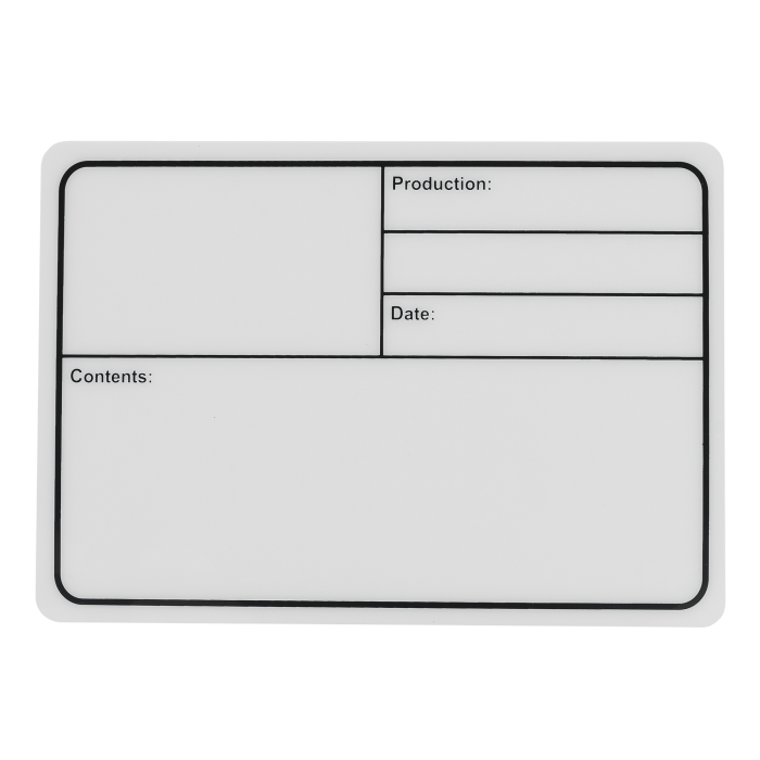 Showgear Flight Case Label