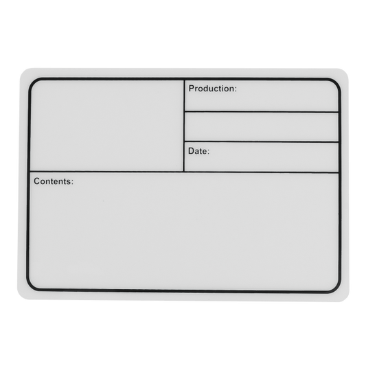 Showgear Flight Case Label