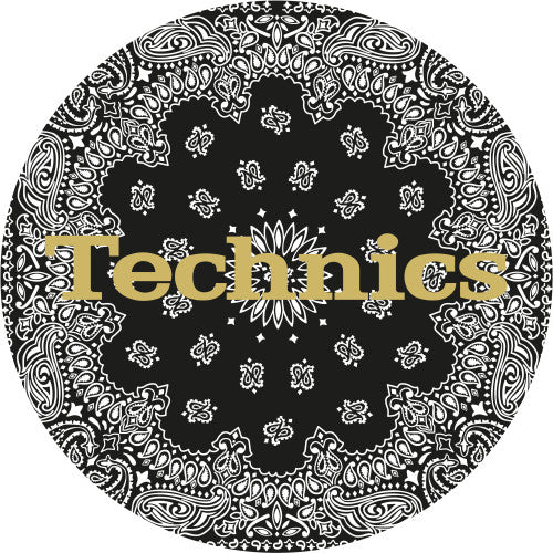 Technics Slipmat Bandana 1: Black