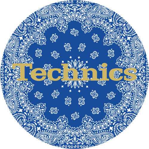 Technics Slipmat Bandana 2: Blue