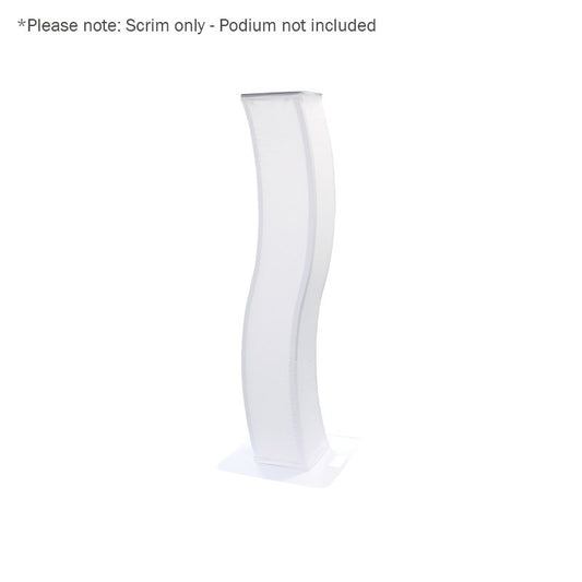 1.5m Curve DJ Plinth Kit Scrim