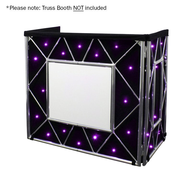 Truss Booth Quad LED Starcloth MKII