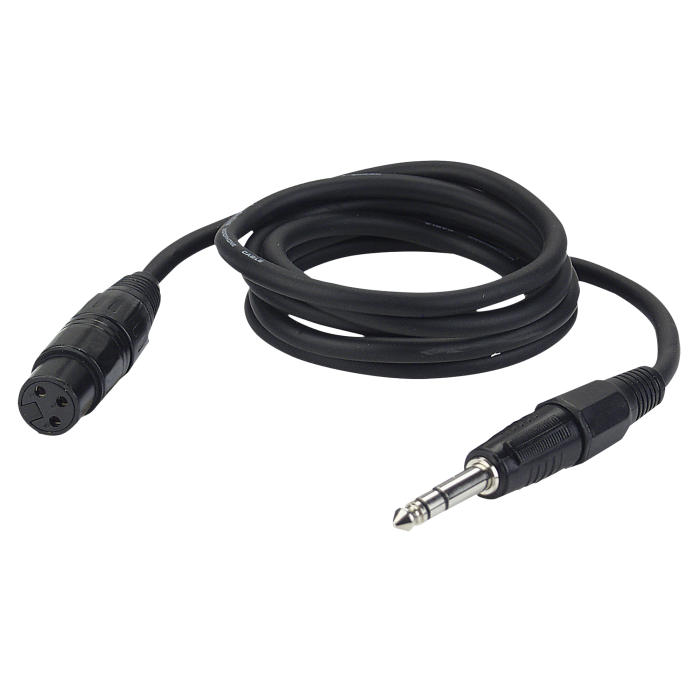 DAP FL03 - bal. XLR/F 3P to Jack stereo
