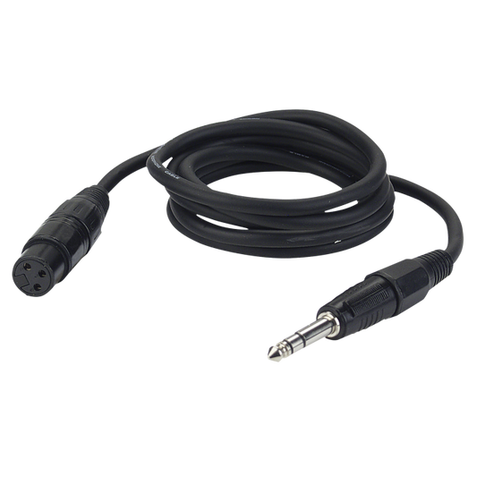 DAP FL03 - bal. XLR/F 3P to Jack stereo