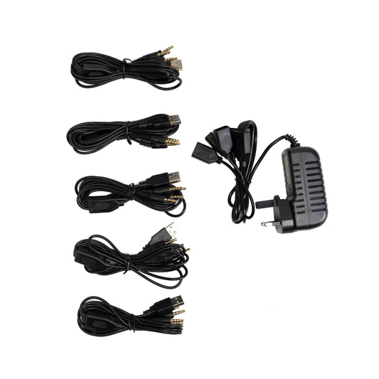 SDPRORXMC Silent Disco 20 Way Beltpack Charger