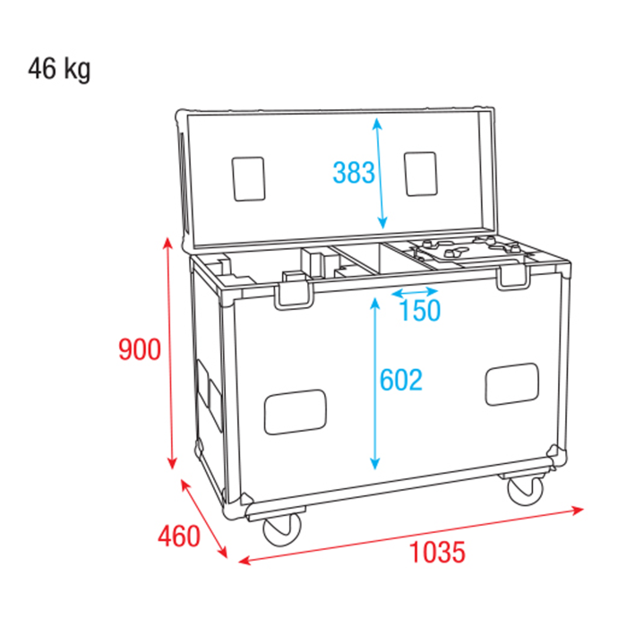 Showgear Case for Phantom 12R Hybrid