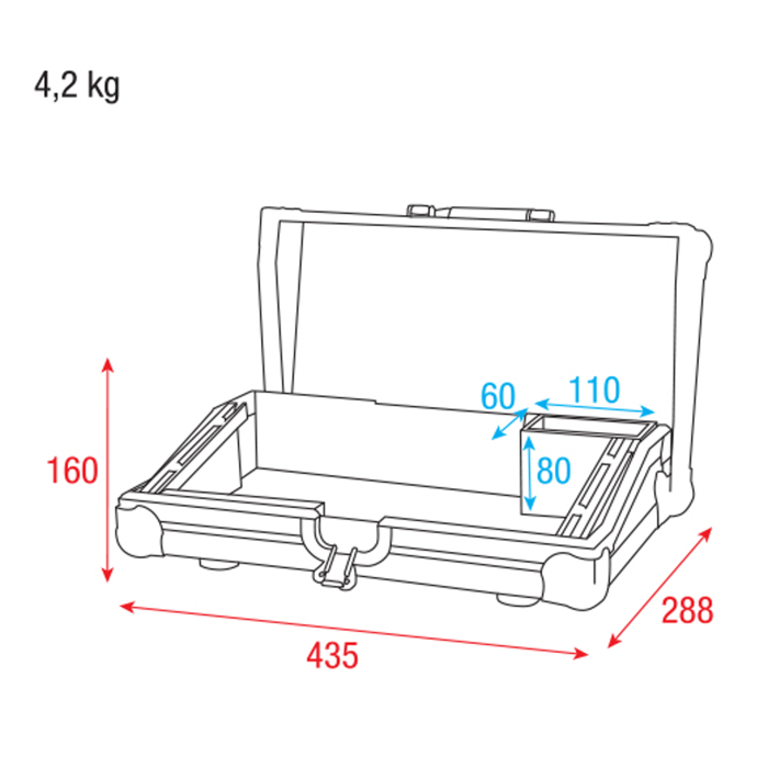 Showgear Case for ColourCue 2 (Air)