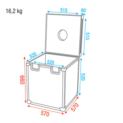 Showgear Case for 50cm Mirrorball