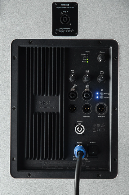 2x DAP Frigga Active Column PA System