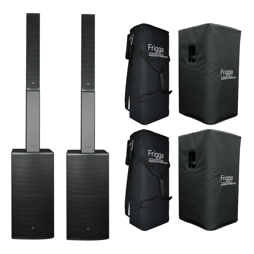 2x DAP Frigga Active Column PA System