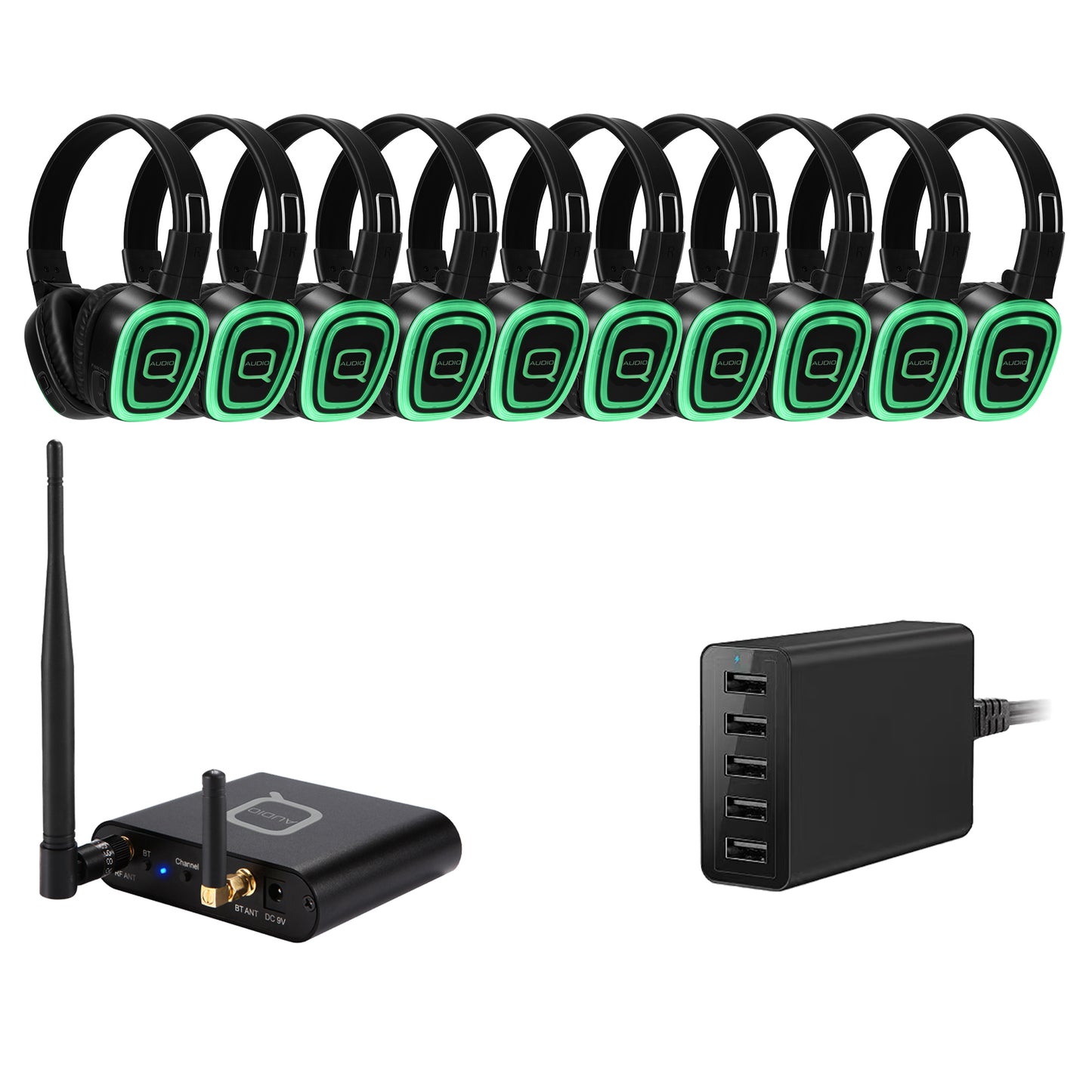 10 Way Silent Disco Bundle