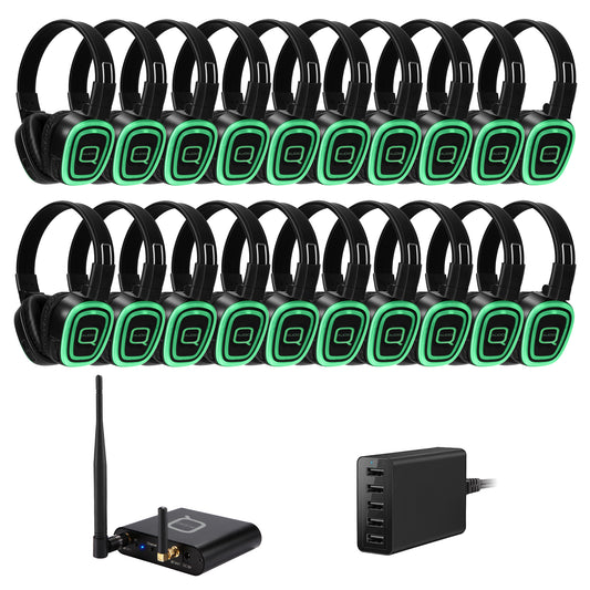 20 Way Silent Disco Bundle