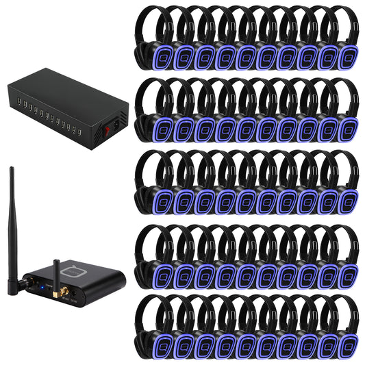 50 Way Silent Disco Bundle
