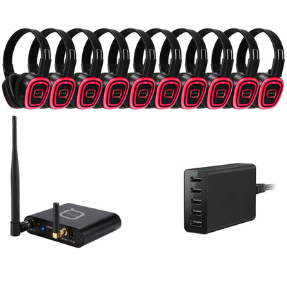 10 Way Silent Disco Bundle
