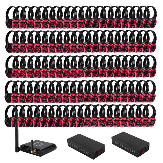 100 Way Silent Disco Bundle