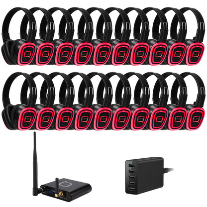20 Way Silent Disco Bundle